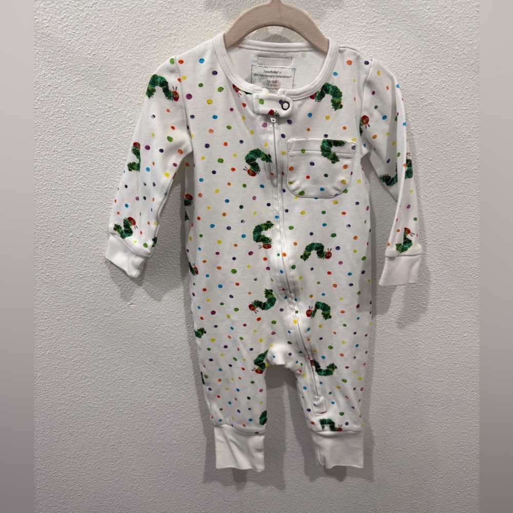 L'ovedbaby x 'The Very Hungry Caterpillar™' Organic Cotton Romper 12-18m
